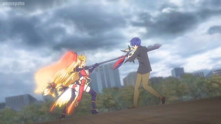 Mukuro stabs Shido Itsuka's arm thinking he's a traitor Episode 8 [ Date A Live  Season 4 ]