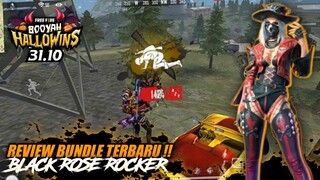 REVIEW BUNDLE BLACK ROSE ROCKER ❗BARENG GLOBAL AUTO BARBAR - FREE FIRE INDONESIA.