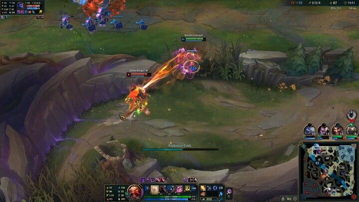 Gragas combo is amazing | League Of Legends