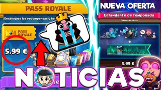 ¿POR QUÉ HA SUBIDO EL PRECIO DEL PASS ROYALE?💲NUEVOS BANNERS EN LA TIENDA - NOTICIAS CLASH ROYALE