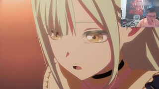 Wakaba Mutsuki and Mortis fought each other and fell down the stairs to pay tribute to the legendary