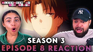 AYANOKOJI IS NUMBER 1! Classroom of the Elite S3 Ep 8 Reaction