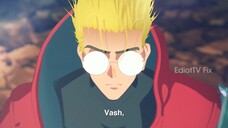 Trigun Trailer, Vash Hair is fixed