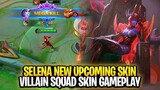 Selena Upcoming Villain Skin Gameplay | Mobile Legends: Bang Bang