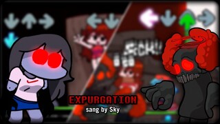 Expurgation, but Sky sings it (Friday Night Funkin' Tricky Mod)