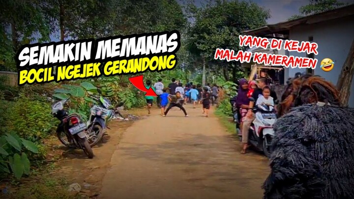 KAMERAMEN GAK DI KASIH NAFAS DIKEJAR GERANDONG❗️❗️KUDA LUMPING MEDAL PUSAKA (PATMA) 💥 LEMBUR KURING