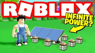 ELECTRICITY MYTHBUSTERS! *Infinite power?* Roblox Islands