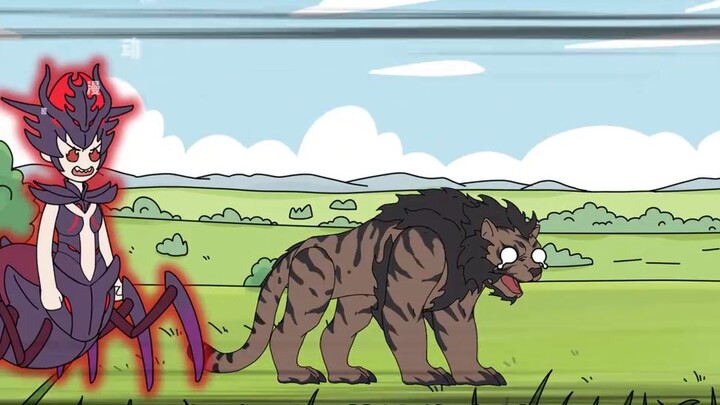 Episode 8 of "Little Tiger and Three Snakes", I traveled through time and space and became a snake. 