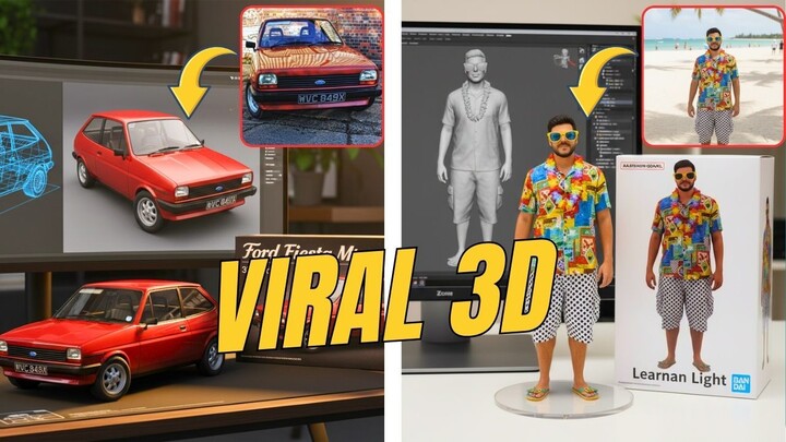 Nano Banana AI Tutorial: Create Viral 3D Images in Seconds (Free Tool)