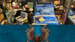 Thủ công|Phòng ngủ học sinh - Harry Potter mini