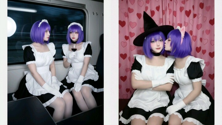 Kaede x Suzu Cosplay 💜💜