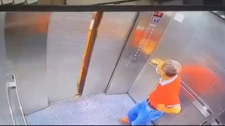 Fast karma to the man who fought with the old man