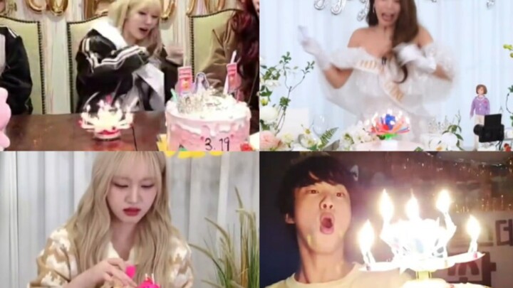 Precious footage of South Korean idols being “ruled” by lotus candles for the first time