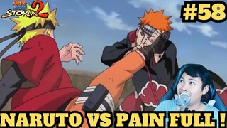 Naruto VS Pain Akatsuki Full Fight ! Naruto Shippuden Ultimate Ninja Storm 2 Indonesia