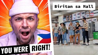 🌟One Mic FILIPINO Karaoke Challenge in a MALL | Come in out of the rain | HONEST REACTION