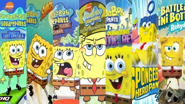 The Evolution of SpongeBob Games (2000-2020)