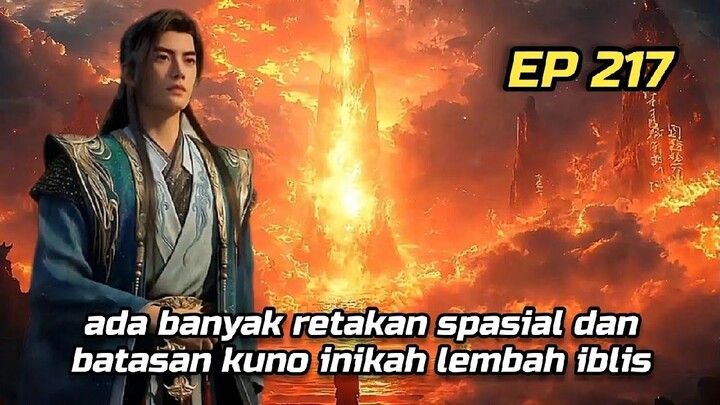 Alur cerita a record of a mortal's journey to immortality 217