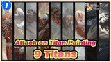 [Attack on Titan] Draw 9 Titans in One Time!_1