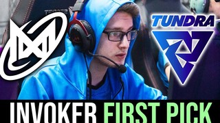 นิกม่า vs ทุนดรา — MIRACLE INVOKER FIRST PICK