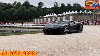 BUGATTI Chiếc xe màu đen - Hệ thống lái, Thiết kế và Tính năng (4k) #xedep