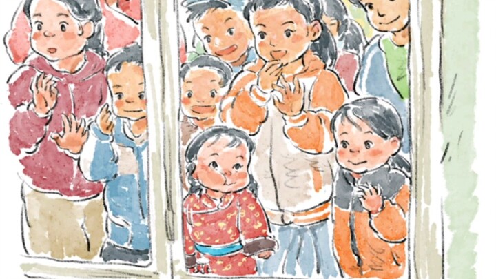 幸好我脸上这坨肉 不然会被挤扁掉