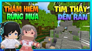 SINH TỒN CÙNG CHỊ #5: NGÁO CÙNG SANY THÁM HIỂM RỪNG MƯA TÌM THẤY ĐỀN THẦN RẮN TRONG MINI WORLD