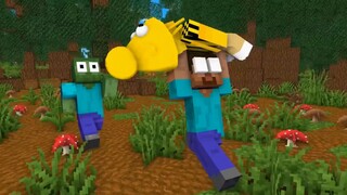 Minecraft Short film: 99 Night in the forest part 6