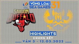 Highlights GAM vs SGB [VÁN 3][Vòng Loại Seagame31 - CHUNG KẾT][12.03..2022]