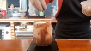 Cafe Vlog | latte lạnh #cafevlog