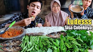 Ludess Lagi‼️Sambel PEDAS, Lalap ROAY, CUE, BUNCIS, DAUN PEPAYA, Masakan Kampung