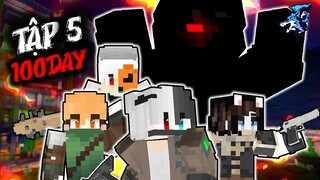 MINECRAFT nhưng 100 ngày TẬN THẾ ZOMBIE? (tập 5) Siro RỜI LÀNG HERO TEAM và mắc kẹt trong HOANG MẠC