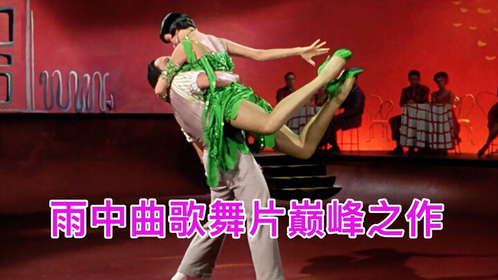 He danced in the rain, but his mood was as bright as the California sunshine!