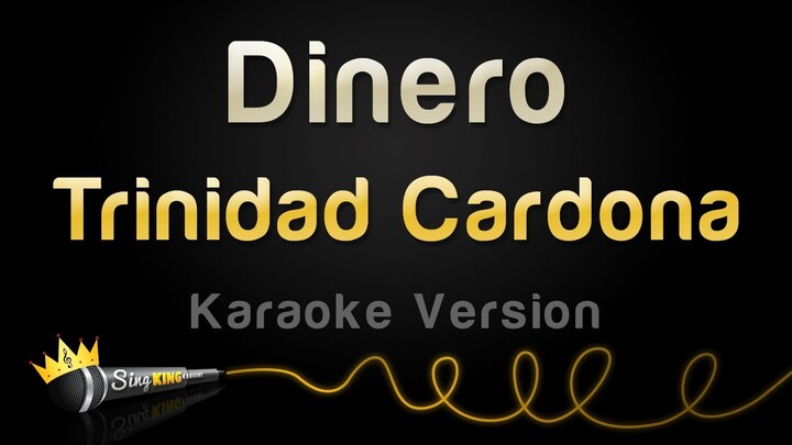 Trinidad Cardona - Dinero (Karaoke Version)