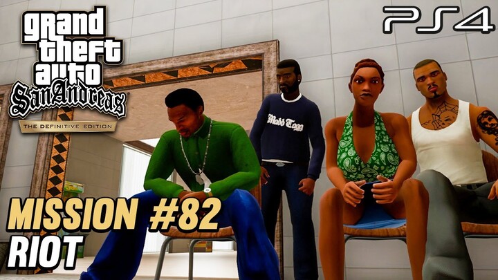 GTA San Andreas PS4 Definitive Edition - Mission #82 - Riot