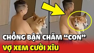 Chồng bảo BẬN CHĂM "CON" không làm việc nhà và cái kết BẤT NGỜ 😂 | Yêu Lu