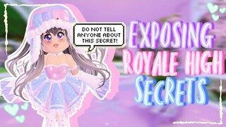 Secrets that Royale high has been hiding!!! 😳 | Roblox Royale High