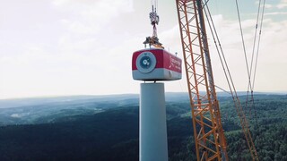Wind turbine construction in time lapse: The creation of the Roßkopf wind farm (English version)