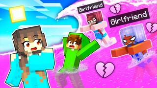 A TSUNAMI of GIRLFRIENDS Floods in OMOCITY! - Minecraft (Tagalog)