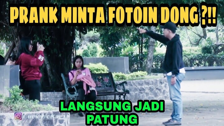 GOKIL !! MINTA FOTO SEMUA PANIK - Prank Indonesia
