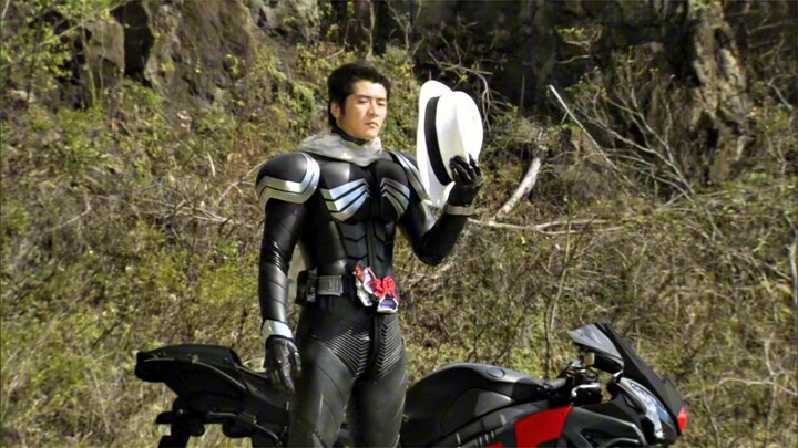 "Kamen Rider Skull": "I don't know who you are, but you have a nice expression, kid."