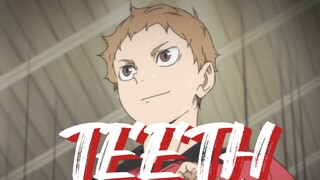 [Haikyuu!: Eisuke Yaku] TEETH - "It's such an honor to be a libero in a defensive-minded club like N