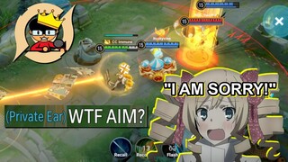 WTF AIM ANGELA!!! USING THE MOST USED MAGE IN HONOR OF KINGS!