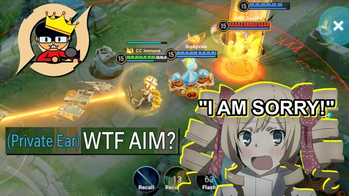 WTF AIM ANGELA!!! USING THE MOST USED MAGE IN HONOR OF KINGS!