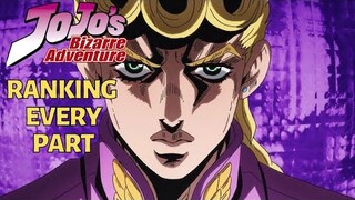 Ranking Every Part of Jojo's Bizzare Adventure