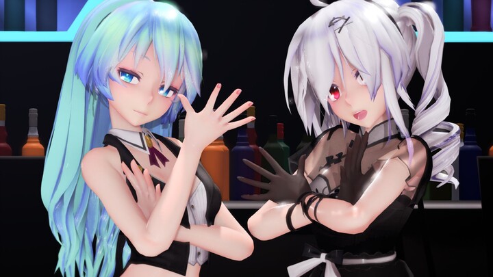 【MMD】被害妄想携帯女子（笑）