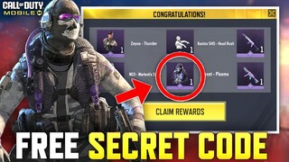 *NEW* FREE SECRET Redeem Code Rewards | Free Epic Character & more! | COD Mobile Season 10 Global