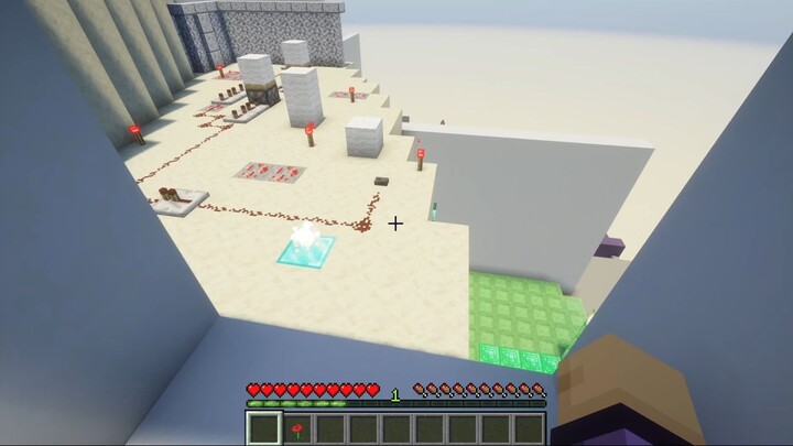 Minecraft Parkour Gameplay | Pyramid Temple Parkour | No Commentary