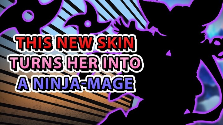 This New Skin Turns Her Into A Ninja-Mage | Mobile Legends