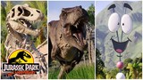 NEW Jurassic Park DECORATIONS - Cinematic Showcase - Jurassic World Evolution 2 [4K]