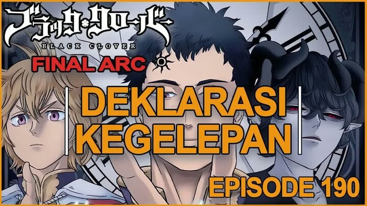 Black Clover： Season 5 - Episode 190 ( BAHASA INDONESIA ) Lucius Zogratis